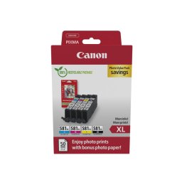 Canon Ink Photo Value Pack CLI-581XL (incl. 50 sheets of 10x15 photo paper)