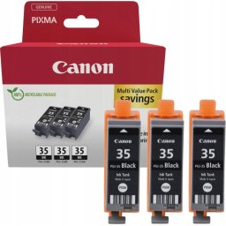 Canon ink three-pack black PGI-35BK