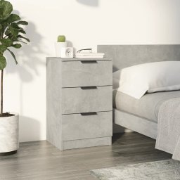Noptiera, gri beton, 40x36x65 cm GartenMobel Dekor