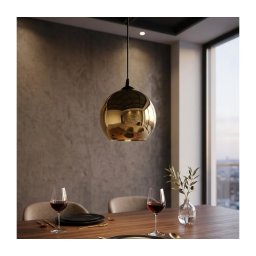 Lustră LED pe cablu CUBUS Ø 25 cm 1xE27/15W/230V