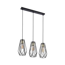 Lustră pe cablu LUGO 3xE27/15W/230V