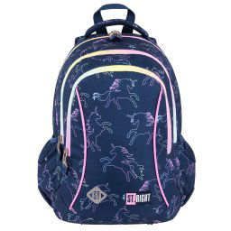 Ghiozdan Prescolari, Impermeabil, Colectia St.Right - Dream Unicorn BP26, 39x27x17cm
