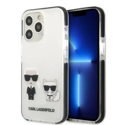 Husa Husa de protectie Karl Laferfeld Karl and Choupette Kryt Pro pentru Iphone 13 Pro, Alb