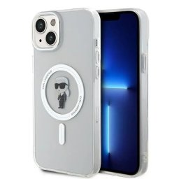 Husa Karl Lagerfeld IML Ikonik MagSafe case for iPhone 15 Plus - transparent