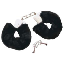 Bad Kitty - Cătușe pluşate - negru