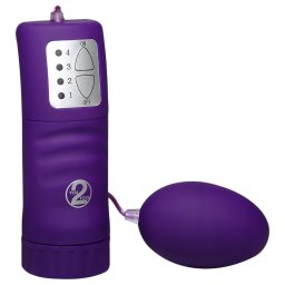 You2Toys - ou vibrator catifelat din catifea (mov)