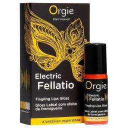 Orgasmă electrică fellation - luciu de buze furnicător (10 ml)