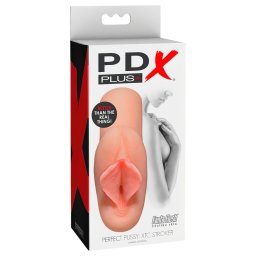 PDX XTC Stroker - masturbator realist din silicon (natural)