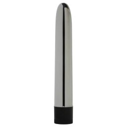 Dorcel Silver Star - vibrator clasic tip baghetă - argintiu