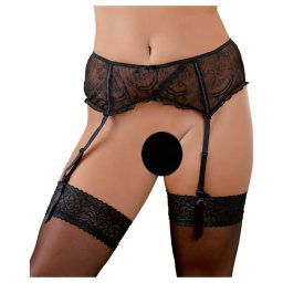 Cottelli - Jartiere basic (negru) - M