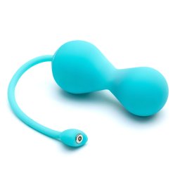 LOVELIFE BY OHMIBOD - KRUSH - bilă kegel inteligentă, reîncărcabilă (turcoaz)