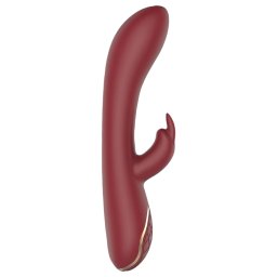 Romance Emily - vibrator G-spot cu braț pentru clitoris - roșu