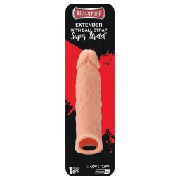 RealStuff Extender 6,5 - înveliș pentru penis (culoare naturală, 17 cm)