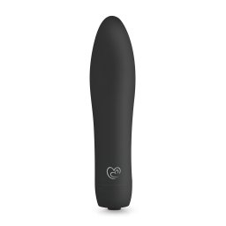 Easytoys - Vibrator tip ruj reîncărcabil - catifea neagră