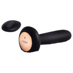 Svakom Primo - Vibrator anal reîncărcabil, impermeabil și încălzitor (negru)