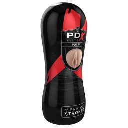 PDX - masturbator masculin vibrant - orificiu vaginal - silicon natur