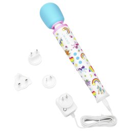 le Wand Unicorn - vibrator masaj pentru corp - set cu tematică unicorn