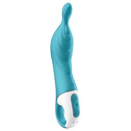 Satisfyer A-Mazing 2 - vibrator A-spot reincărcabil - turcoaz