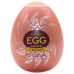 TENGA Egg Shiny II Stronger - masturbator ouă - texturat - 1 buc