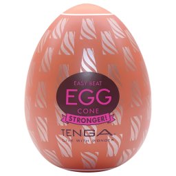 TENGA - masturbator tip ou - structură mai fermă - 1 buc
