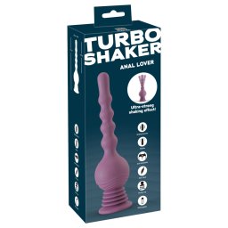 You2Toys - Vibrator anal cu vibrații puternice - silicon mov