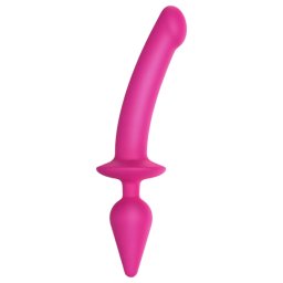 Strap-on-me Comută Semi-Realist XXL - Dildo 2în1 (roz)