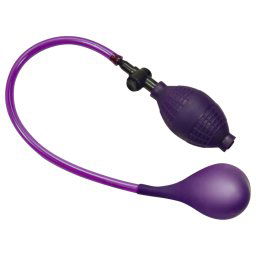Bad Kitty - extender anal gonflabil din latex (mov)