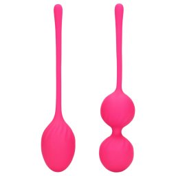 Loveline - set bile vaginale cu greutate - 2 piese (roz)