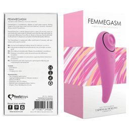 FEELZTOYS Femmegasm - 2în1 vibrator clitoridian reîncărcabil (roz)