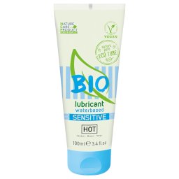 HOT Bio Sensitive - lubrifiant vegan pe bază de apă (100 ml)