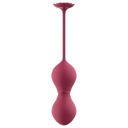 Raytech Rose - bile vaginale reîncărcabile, impermeabile (roșu)