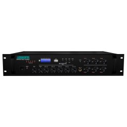 Amplificator cu Mixer DSPPA MP610U 250W 6 Zone USB/SD/Tuner 4Mic si 3AUX 100V & 4-16Ohmi