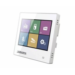 Amplificator DSPPA DM837 Stereo 20W De Perete Cu USB/SD/FM/BT Cu Ecran Touch Alb