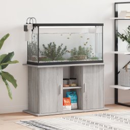 Suport acvariu, gri sonoma, 101x41x58 cm, lemn prelucrat GartenMobel Dekor