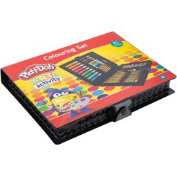 Set 80 accesorii pictura si desen Play Doh