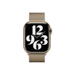 Curea Apple pentru Apple Watch 41mm Gold Milanese Loop