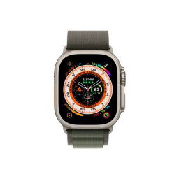Curea Apple pentru Apple Watch 49mm Band: Green Alpine Loop