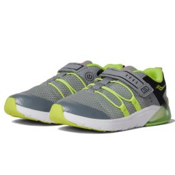 Saucony Flash Glow 20 (Toddler) GreyLime