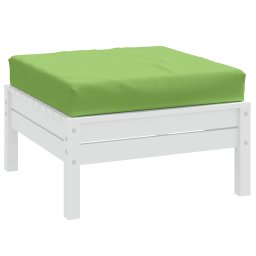 Perna de paleti, melanj verde, 60x60x10 cm, material textil GartenMobel Dekor