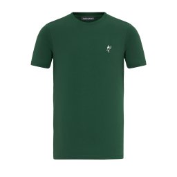 Jacey Quinn Tricou verde / alb