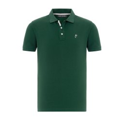 Jacey Quinn Tricou verde închis / alb