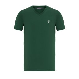 Jacey Quinn Tricou verde / alb