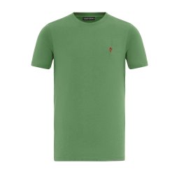 Jacey Quinn Tricou oliv / roșu