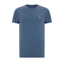 Jacey Quinn Tricou albastru / alb
