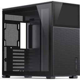 Carcasa Fara Sursa Jonsbo D41 MESH Screen ATX Case Tempered Glass Negru