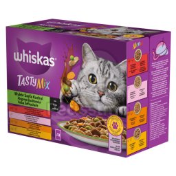 Whiskas Tasty Mix Chef's Choice hrană umedă pisici 12 x 85 g
