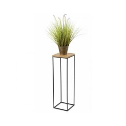 Suport flori BASICLOFT 80x24 negru/maro