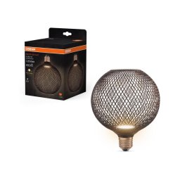 Bec LED Osram DECOR FLAT G125 E27/3,5W/230V 2700K negru
