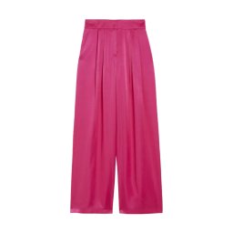 TED BAKER Pantaloni Teerut Satin Tailored Wide Flood Length 275541 brt-pink