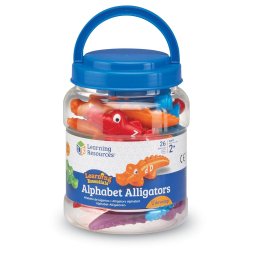 Crocodili cu litere PlayLearn Toys